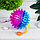 Мяч d-6,5см «Ёжик», световой, с пищалкой цвета МИКС, фото 2