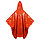 Дождевик 2-сторонний, фольгированный, р. 100 х 125 см, в гермомешке, цвет оранжевый, фото 5