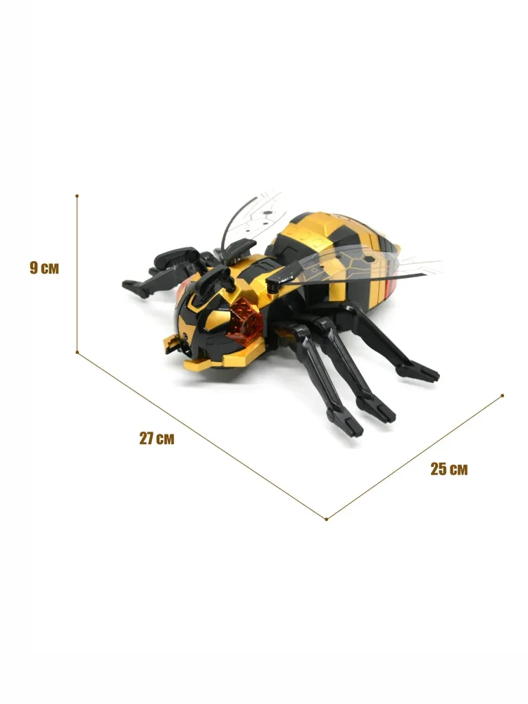 Радиоуправляемая оса пчела на радиоуправлении Робот пчела 128А-33 со спреем - фото 3 - id-p219212409