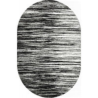 Ковёр овальный Flow, размер 100x200 см, цвет gray