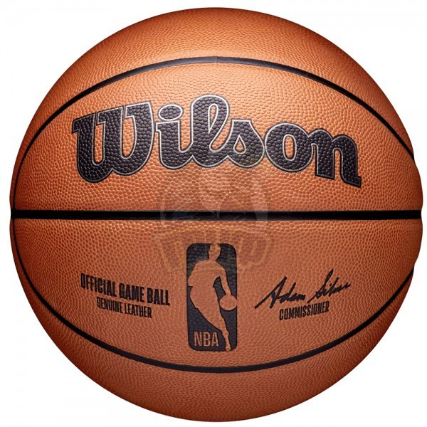 Мяч баскетбольный профессиональный Wilson NBA Official Game BSKT Retail Indoor №7 (арт. WTB7500XB7) - фото 1 - id-p219213195