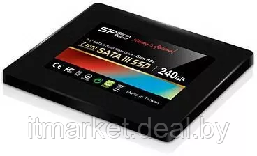 Жесткий диск SSD 240Gb Silicon Power Slim S55 (SP240GBSS3S55S25) - фото 2 - id-p219208038