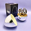 Набор столовых приборов в Яйце - подставке Miniegg 12 предметов Серебро, фото 10