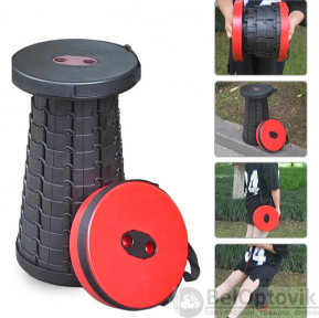 Табурет телескопический складной Telescope Stool Оранжевый - фото 1 - id-p219213985