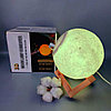 Увлажнитель (аромадиффузор) воздухаUSB MOON LAMP Humidifier 3D с функцией ночника880ml, фото 8