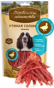 Деревенские лакомства соломка из утки, 90 гр - фото 1 - id-p219213296