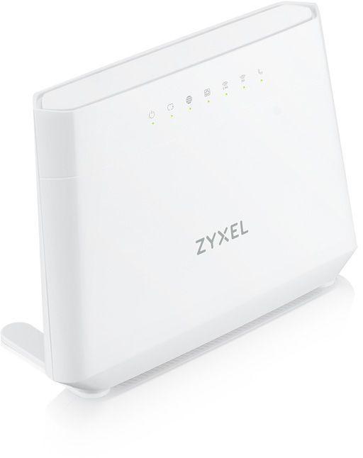 Wi-Fi роутер VDSL2/ADSL2+ Zyxel DX3301-T0, 2xWAN (GE RJ-45 и RJ-11), Annex A, profile 35b, 802.11a/b/g/n/ac/ax - фото 1 - id-p212728502
