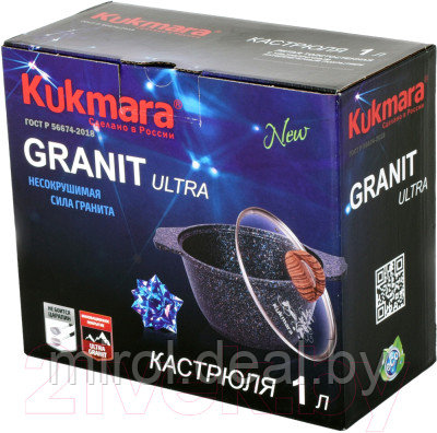 Кастрюля Kukmara Granit Ultra Original кго12а - фото 3 - id-p219219579