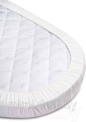 Наматрасник в кроватку Плитекс Bamboo Waterproof Lux Oval / НН-01.1-О - фото 3 - id-p219220284