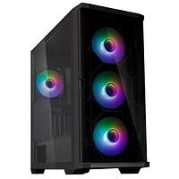 Корпус ZALMAN Z10 DUO, ATX, BLACK, WINDOW, 2x3.5", 2x2.5", 2xUSB3.0, 1xUSB 3.1 Type-C, FRONT 3x120mm Infinity