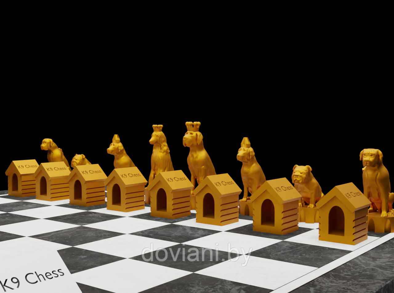 Шахматы (3D печать) - фото 9 - id-p219225579