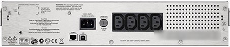 Источник бесперебойного питания APC Smart-UPS C 1000VA 2U Rack mountable LCD 230V (SMC1000I-2U) - фото 2 - id-p219225893