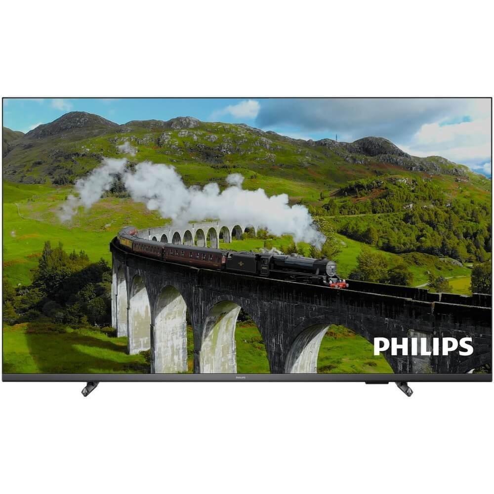 Телевизор LED Philips 55" 55PUS7608/60 антрацитовый 4K Ultra HD 60Hz DVB-T DVB-T2 DVB-C DVB-S DVB-S2 USB WiFi - фото 1 - id-p218808278