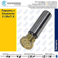 Поршень с башмаком 21,55х71,5