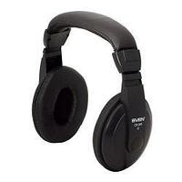 Наушники SVEN CD-860/AP-860V Black (шнур 2.5м с регулятором громкости)