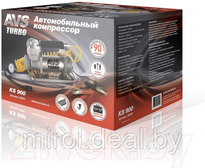 Автомобильный компрессор AVS Turbo KS 900/ 80504 - фото 2 - id-p219228761