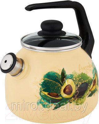 Чайник со свистком Appetite Avocado С2717.3П - фото 2 - id-p219227854