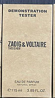 Женская туалетная вода Zadig & Voltaire This is Her edp 115ml (TESTER)