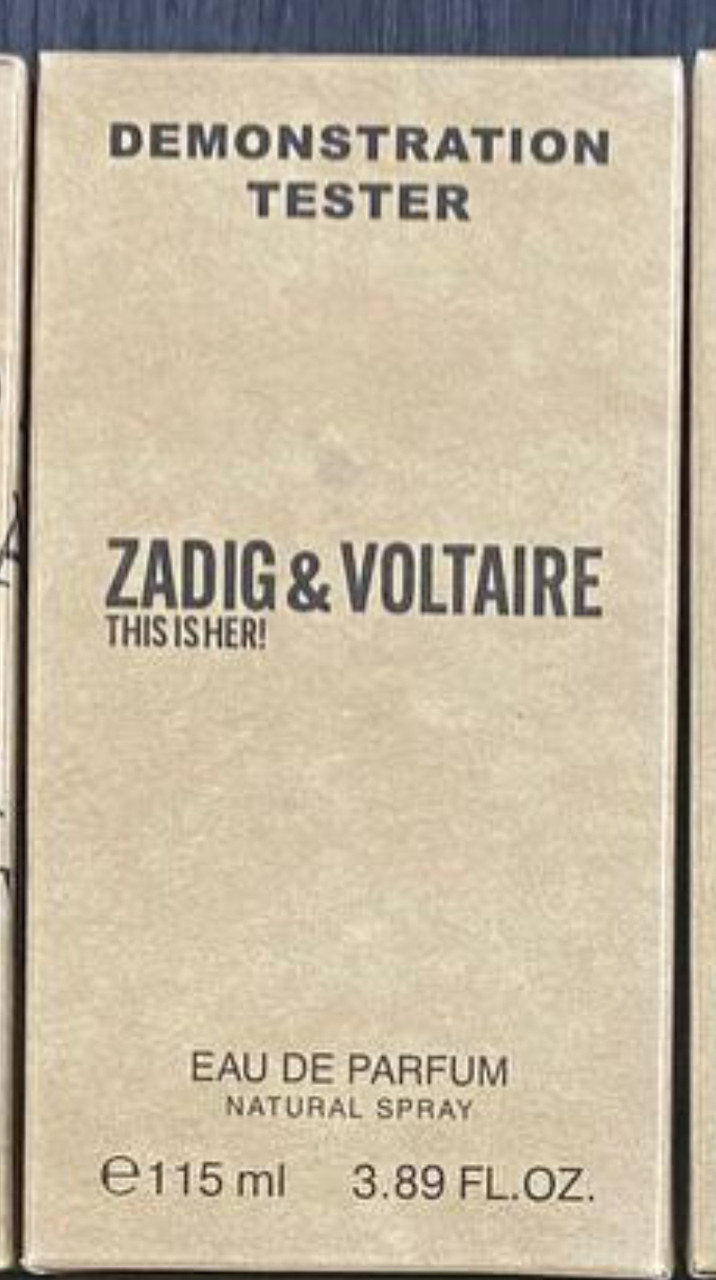 Женская туалетная вода Zadig & Voltaire This is Her edp 115ml (TESTER)