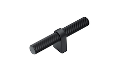 Ручка мебельная CEBI A4241 016 мм STRIPED (в полоску) цвет MP24 черный