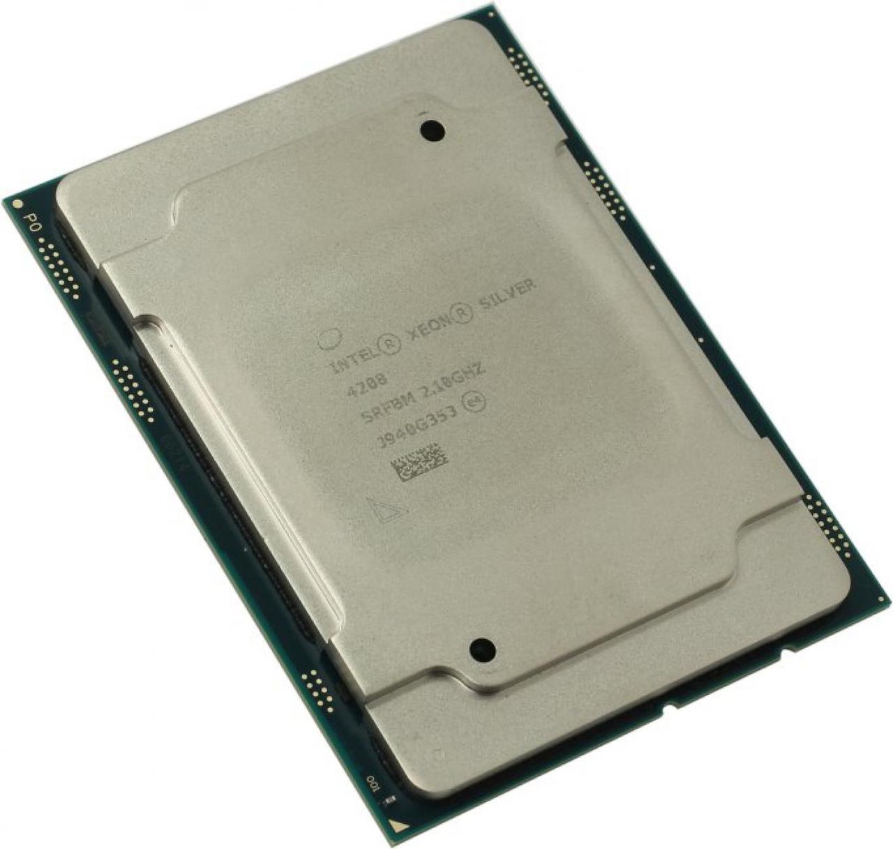 Процессор CPU Intel Xeon Silver 4208 2.1 GHz/8core/8+11Mb/85W/9.6 GT/s LGA3647 - фото 1 - id-p219215890