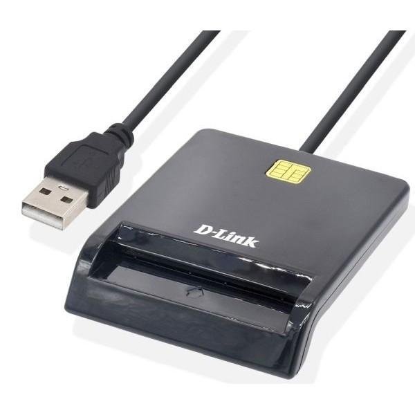 Считыватель D-Link DCR-100 (DCR-100/B1A) USB 2.0 CCID1 Type-A - фото 1 - id-p203913062