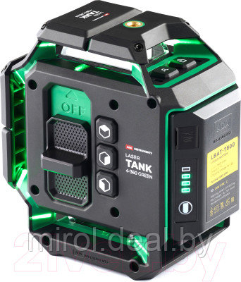 Лазерный уровень ADA Instruments LaserTank 4-360 Green Ultimate Edition / А00632 - фото 3 - id-p219233391
