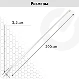 Стяжка (хомут) нейлоновая сверхпрочная SONNEN POWER LOCK, 2,5х200 мм, 100 шт., белая, фото 6