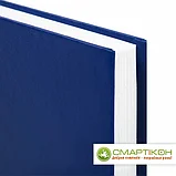 Ежедневник недатированный А5 145х215 мм BRAUBERG бумвинил, 160 л., синий, фото 5