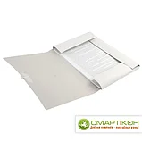 Папка для бумаг с завязками картонная BRAUBERG, гарантированная плотность 300 г/м2, до 200 листов, фото 6