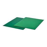 IKEA/  ФИНФОРДЕЛА гибкая разделочная доска, 28x36 см, зеленый/ярко-зеленый 2шт