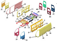 Кузовные запчасти ГАЗЕЛЬ