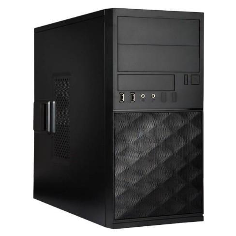 Корпус Mini Tower InWin EFS052 Black 450W RB-S450HQ7-0 U3*2 +A(HD)+ front fan holder+ Screwless mATX - фото 1 - id-p214269165