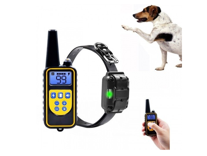 Электроошейник (до 67 см) 800м. для собак дрессировочный Rechargeable and Waterproof IP67 - фото 2 - id-p130550642
