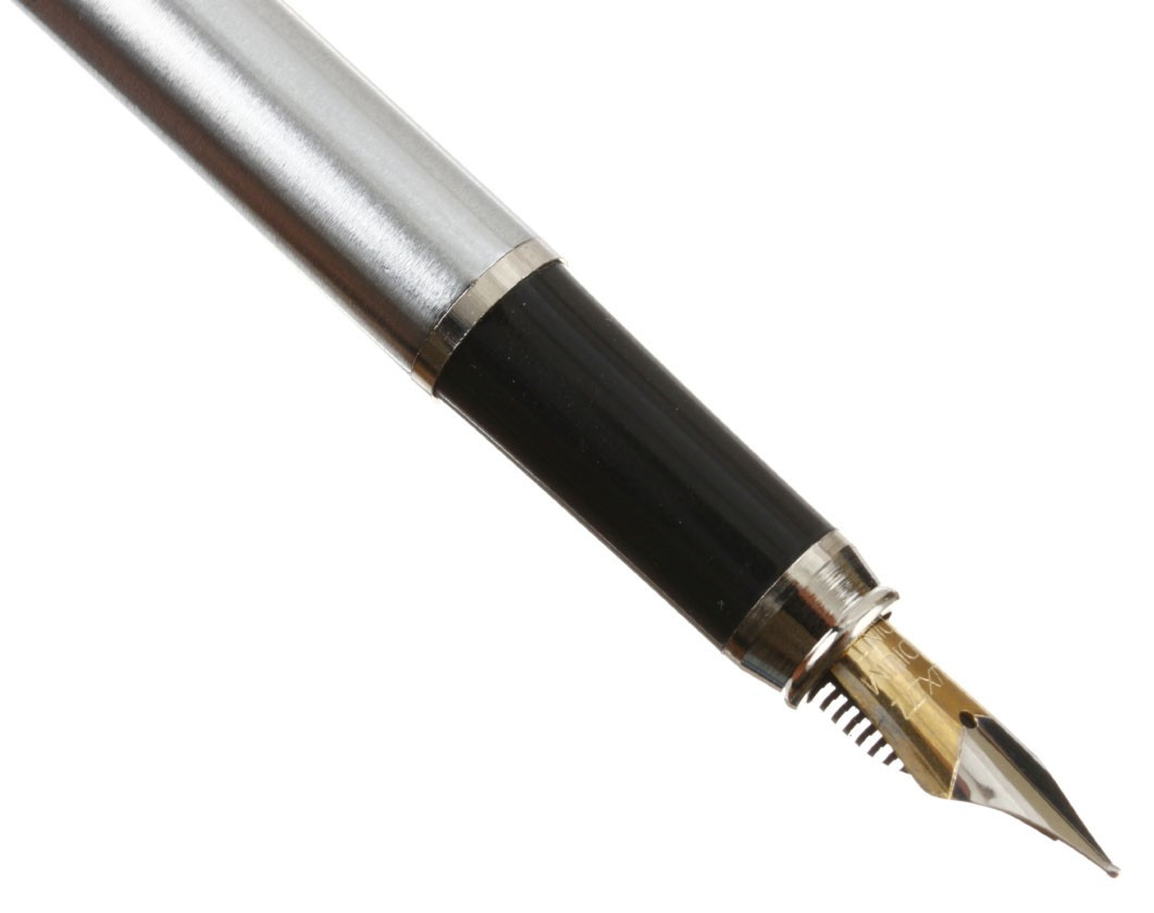 Ручка подарочная перьевая Luxor Cosmic корпус серебристый, синяя - фото 2 - id-p219216333