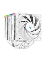 Кулер для процессора DEEPCOOL AK620 DIGITAL WH LGA20XX/1700/1200/115X/AM5/AM4 (8шт/кор, TDP 260W, PWM, DUAL