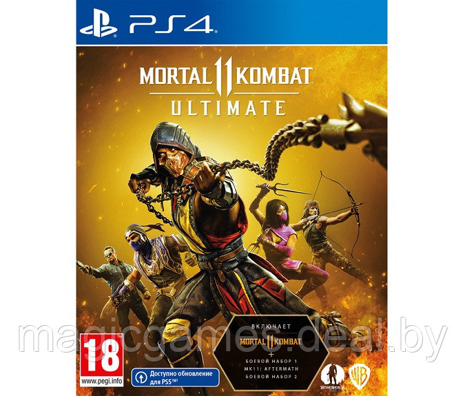 Mortal Kombat 11 Ultimate (PS4) - фото 1 - id-p219234187