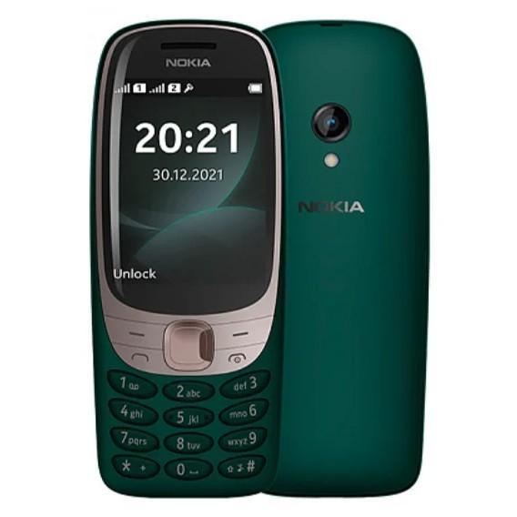 Телефон сотовый Nokia NOKIA 6310 DS TA-1400 GREEN, 2.8'', 1 Core, 16MB + 8MB (ROM/RAM), 0.3 Mpix, Micro SD, up - фото 1 - id-p219076200