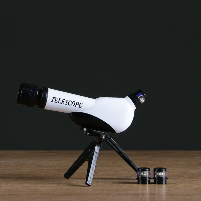 Телескоп настольный "Оптика", сменные линзы 20х/ 30х/ 40х - фото 1 - id-p219244522