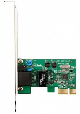 Сетевой адаптер D-Link DGE-560T, PCI Express, Gigabit Network Adapter, 1000 Base-T, UTP (OEM)