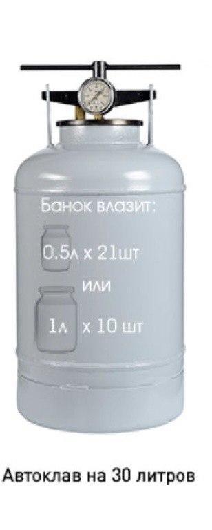 Автоклав установка для стерилизации консервов 30 л - фото 1 - id-p219245247