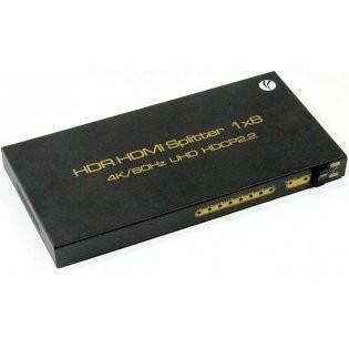 Разветвитель VCOM DD428 HDMI Spliitter 1 8 2.0v. - фото 1 - id-p214734664