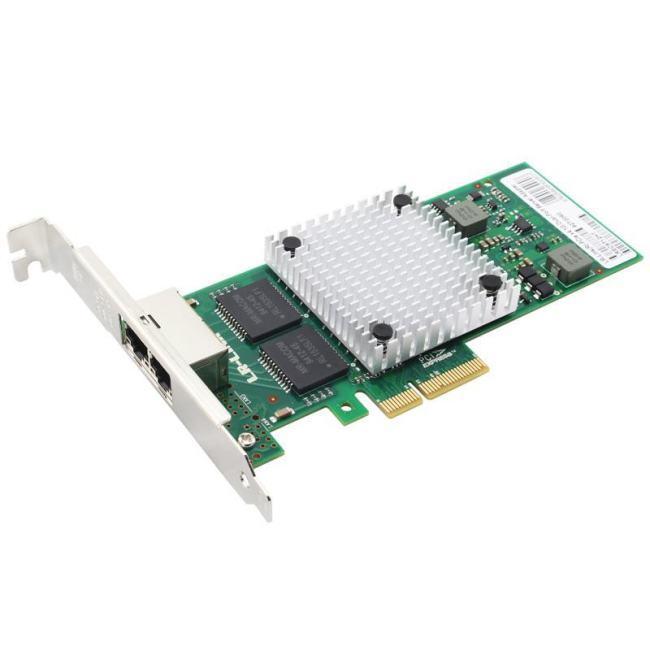 Сетевая карта LR-LINK LREC9712HT Dual Port Cooper Gigabit Server Adapter(RTL) PCI-E x4 (2UTP 1000Mbps)