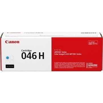 Картридж лазерный Canon 046 H C 1253C002 голубой (5000стр.) для Canon i-SENSYS LBP650/MF730 - фото 1 - id-p216982996