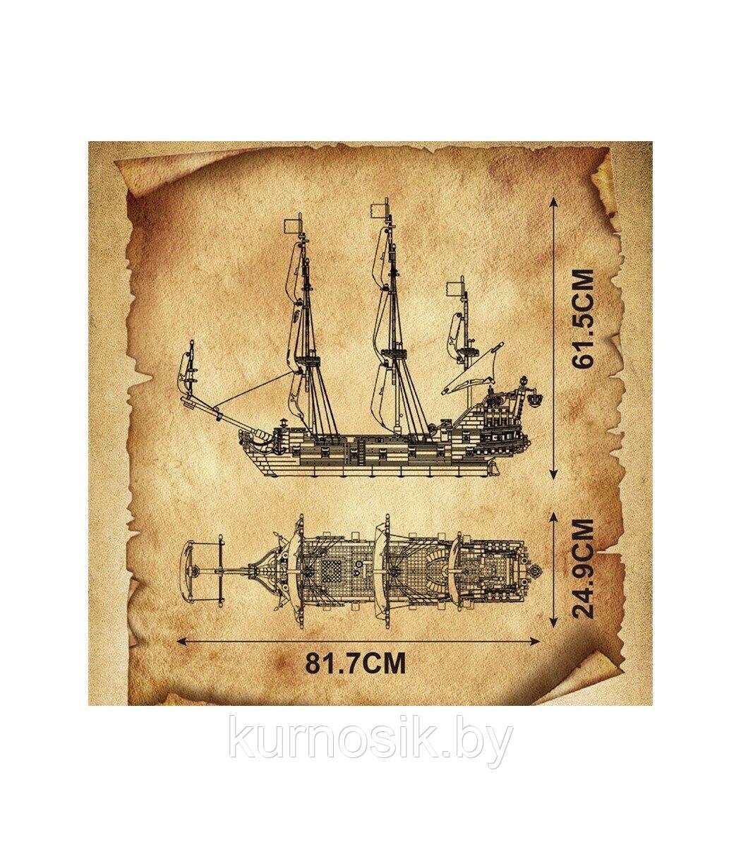 Конструктор 13109 Mould King Пиратский корабль «Месть Королевы Анны», 3139 деталей - фото 5 - id-p219247582