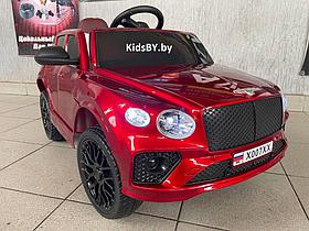 Детский электромобиль RiverToys X007XX (красный глянец) Bentley