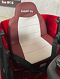 Детский электромобиль RiverToys X007XX (красный глянец) Bentley, фото 4