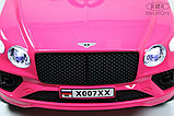 Детский электромобиль RiverToys X007XX (розовый глянец) Bentley, фото 3