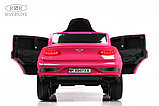 Детский электромобиль RiverToys X007XX (розовый глянец) Bentley, фото 6