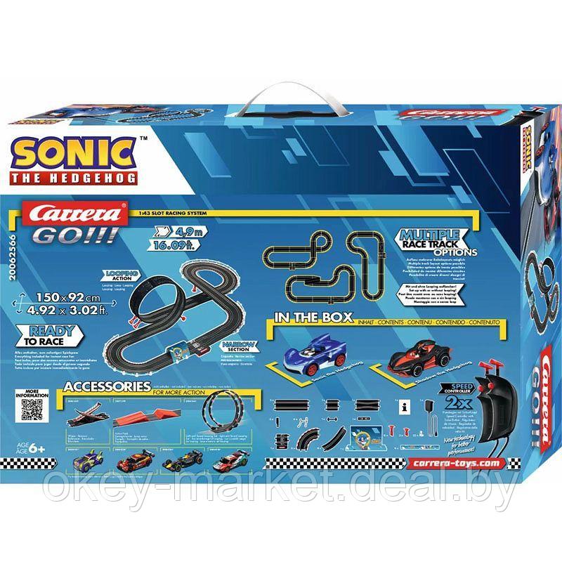 Автотрек Carrera GO! Sonic loop Car Track 62566, 4,9 м - фото 2 - id-p219247636